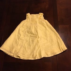 Beautiful Dress Color Yellow Size 6/9 M
